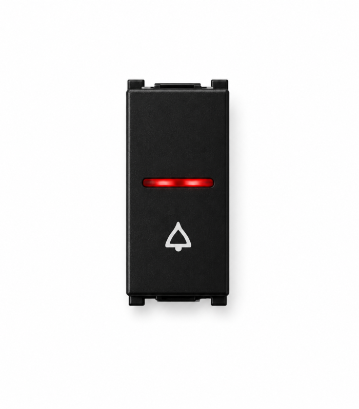 10A BELL PUSH SWITCHES, 250V~ S.P(Bell Push, 1 way, 1 Module with LED Indicator)